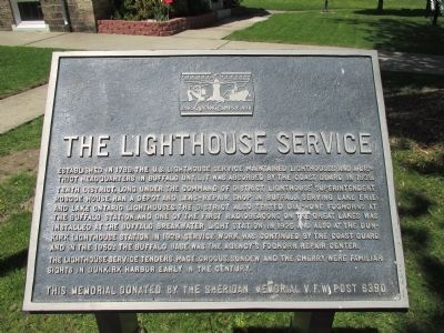 The Lighthouse Service Marker image. Click for full size.