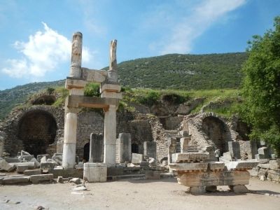 The Temple of Domitian. Click for full size. The Temple of Domitian image. Click for full size.