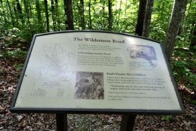 Marker #4 - The Wilderness Road. Click for full size. Marker #4 - The Wilderness Road image. Click for full size.