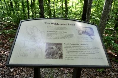 Marker #4 - The Wilderness Road image. Click for full size.