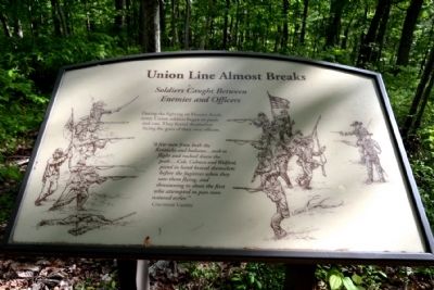 Marker #10 - Union Line Almost Breaks image. Click for full size.