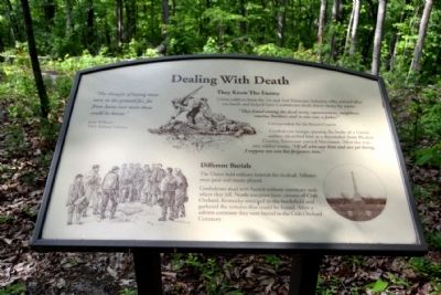 Marker #12 - Dealing With Death. Click for full size. Marker #12 - Dealing With Death image. Click for full size.