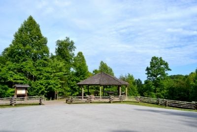 Camp Wildcat Battlefield Visitor Pavilion image. Click for full size.