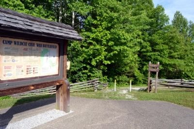 Hoosier Knob Interpretive Trail Head. Click for full size. Hoosier Knob Interpretive Trail Head image. Click for full size.