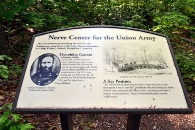 Marker #1 - Nerve Center for the Union Army image. Click for full size.