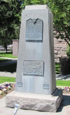 In Honor of the Rexburg Stake Pioneers Marker image. Click for full size.