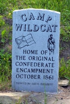 Camp Wildcat Marker image. Click for full size.
