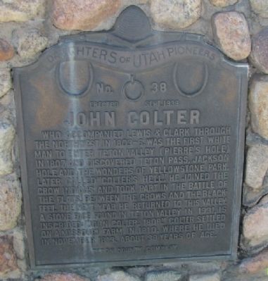 John Coulter Marker image. Click for full size.