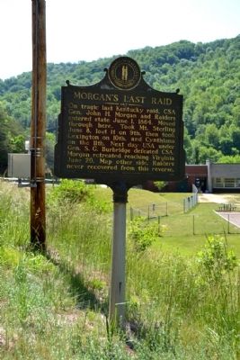 Morgan's Last Raid Marker image. Click for full size.