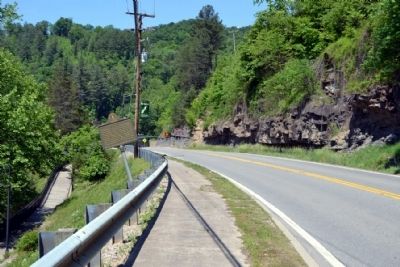 View to West Along Highway 160. Click for full size. View to West Along Highway 160 image. Click for full size.