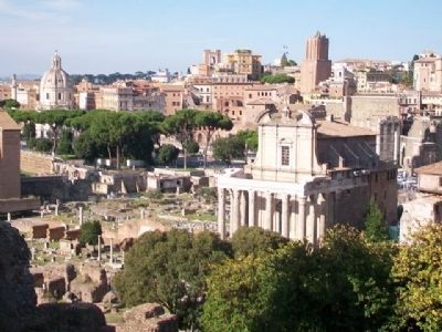 Temple of Antoninus and Faustina. Click for full size. Temple of Antoninus and Faustina image. Click for full size.