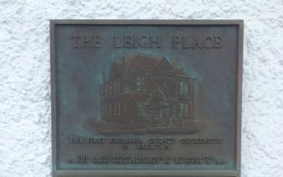 The Leigh Place Marker image. Click for full size.