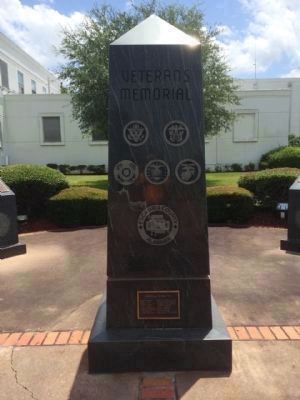 Escambia County Veterans Memorial Marker (West) image. Click for full size.