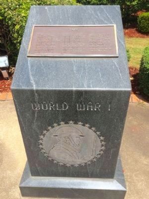 World War I monument image. Click for full size.