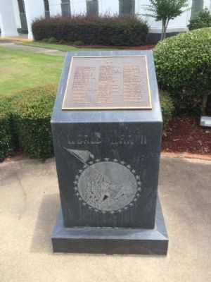 World War II monument image. Click for full size.