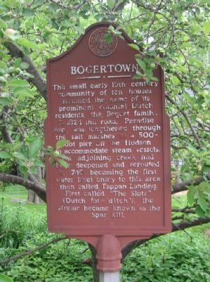 Bogertown Marker image. Click for full size.