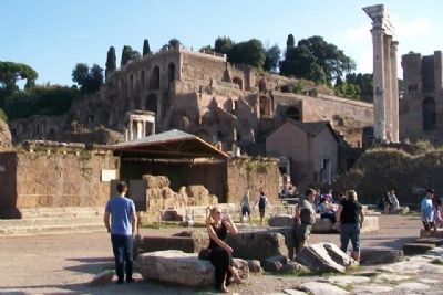 Roman Forum. History of the Excavations Marker image. Click for full size.