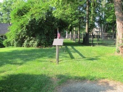 Sugar Creek Friends Cemetery Marker image. Click for full size.