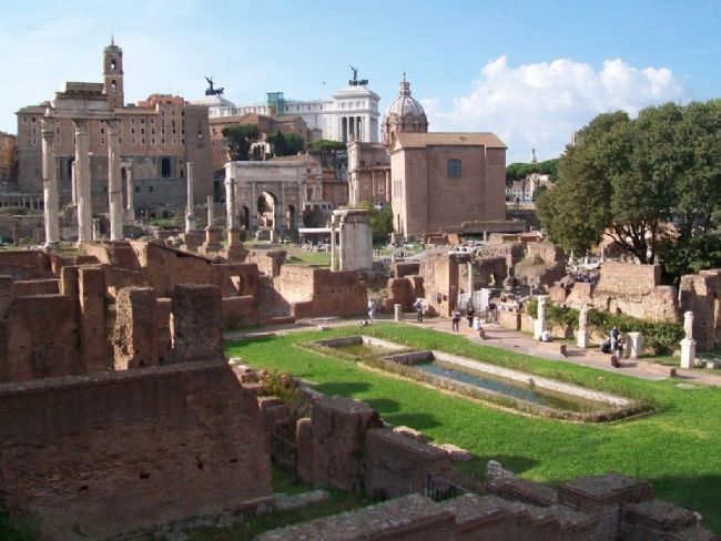 Roman Forum image. Click for full size.