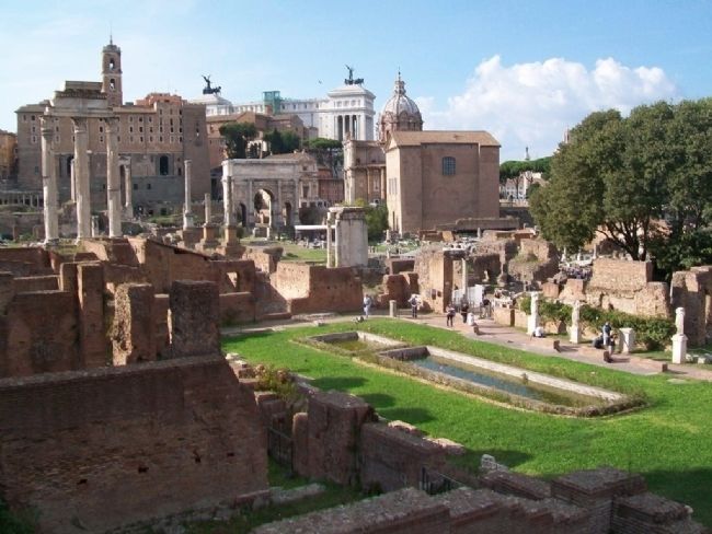 Roman Forum. Click for full size. Roman Forum image. Click for full size.
