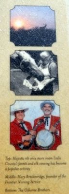 Elk, Mary Breckinridge, and the Osborne Brothers image. Click for full size.