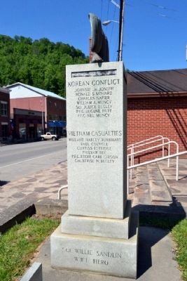 Leslie County Veterans Memorial. Click for full size. Leslie County Veterans Memorial image. Click for full size.