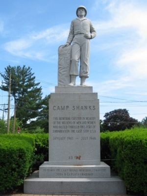 Camp Shanks Monument image. Click for full size.