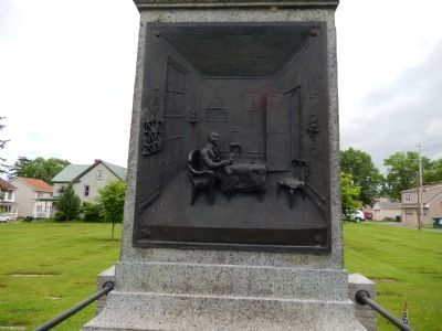 East Side of Memorial. Click for full size. East Side of Memorial image. Click for full size.