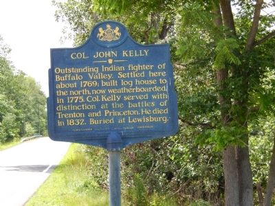 Col. John Kelly Marker image. Click for full size.