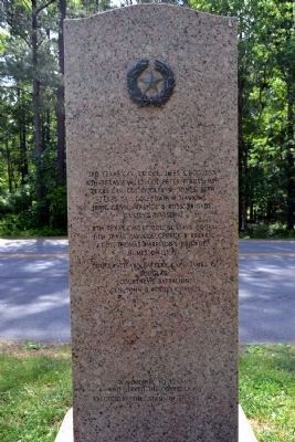Texas Memorial. Click for full size. Texas Memorial image. Click for full size.