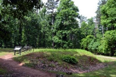 Confederate Redoubt at Cheatham Hill image. Click for full size.