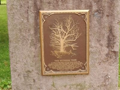 The Witness Tree Marker image. Click for full size.