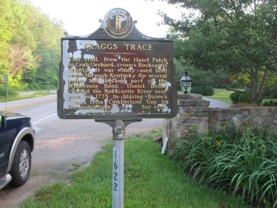 Skaggs Trace Marker image. Click for full size.
