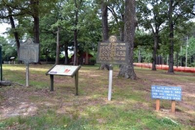 Battle of Kolb's Farm Markers in 2015 image. Click for full size.