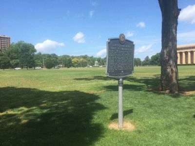 Wide view of United Nations Visit To Nashville Marker. Click for full size. Wide view of United Nations Visit To Nashville Marker image. Click for full size.