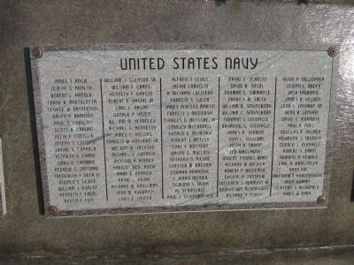 First Group of Names on Outer Wall image. Click for full size.