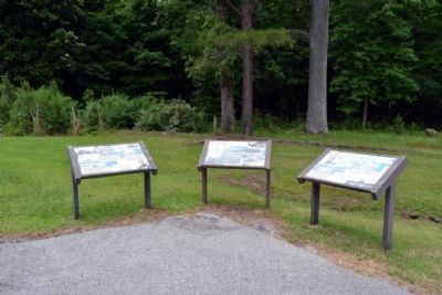 Franklin D. Roosevelt Marker Panels image. Click for full size.