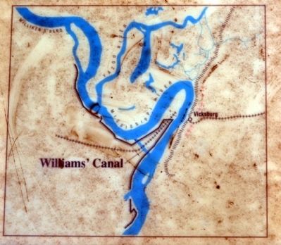 Williams' Canal and Surrounding Area image. Click for full size.