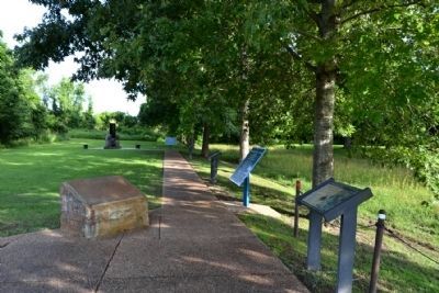 Markers and Monuments of Grant's Canal. Click for full size. Markers and Monuments of Grant's Canal image. Click for full size.