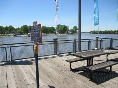 Marker & The Buffalo River. Click for full size. Marker & The Buffalo River image. Click for full size.