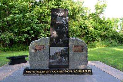 Ninth Regiment Connecticut Volunteers Memorial image. Click for full size.