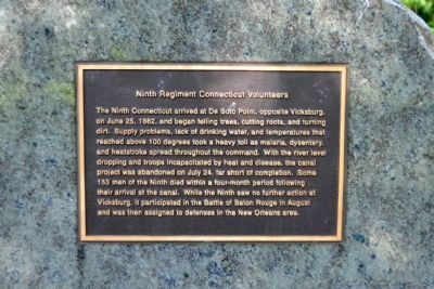 Ninth Regiment Connecticut<br>Volunteers Memorial image. Click for full size.