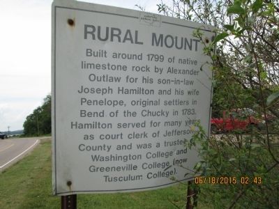 Rural Mount Marker image. Click for full size.