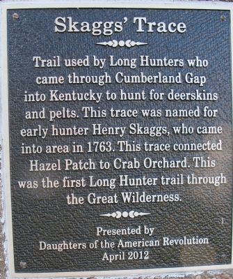 Livingston Trail Head Marker image. Click for full size.