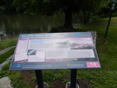 Jacksons Lock and the Port of Reading Marker image. Click for full size.