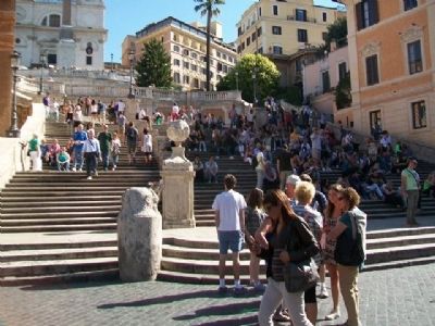 The Spanish Steps / La Scalinata di Trinità dei Monti. Click for full size. The Spanish Steps / La Scalinata di Trinità dei Monti image. Click for full size.
