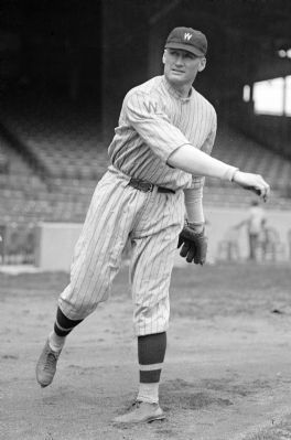 Walter Johnson. Click for full size. Walter Johnson image. Click for full size.