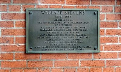 Wallace Stevens Marker image. Click for full size.