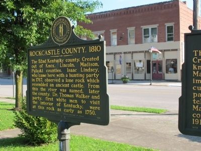 Rockcastle County, 1810 Marker image. Click for full size.