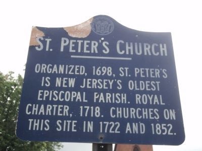 St. Peter�s Church Marker image. Click for full size.